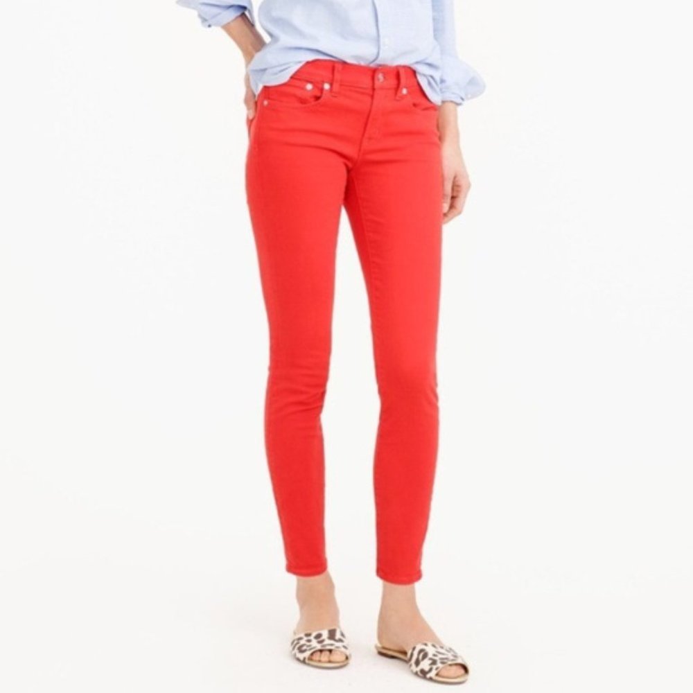 J. Crew Toothpick Ankle Jeans